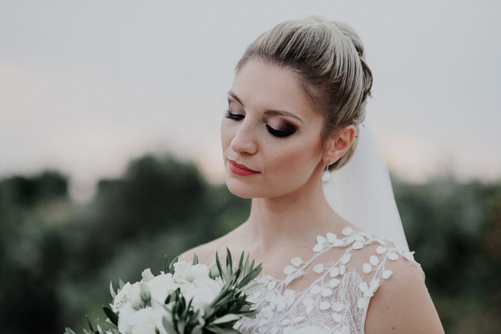 sposa bouquet ulivo