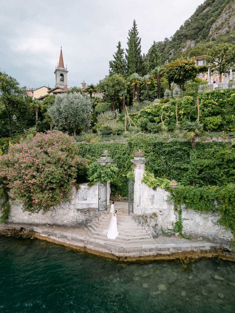 Couple portrait on terrace