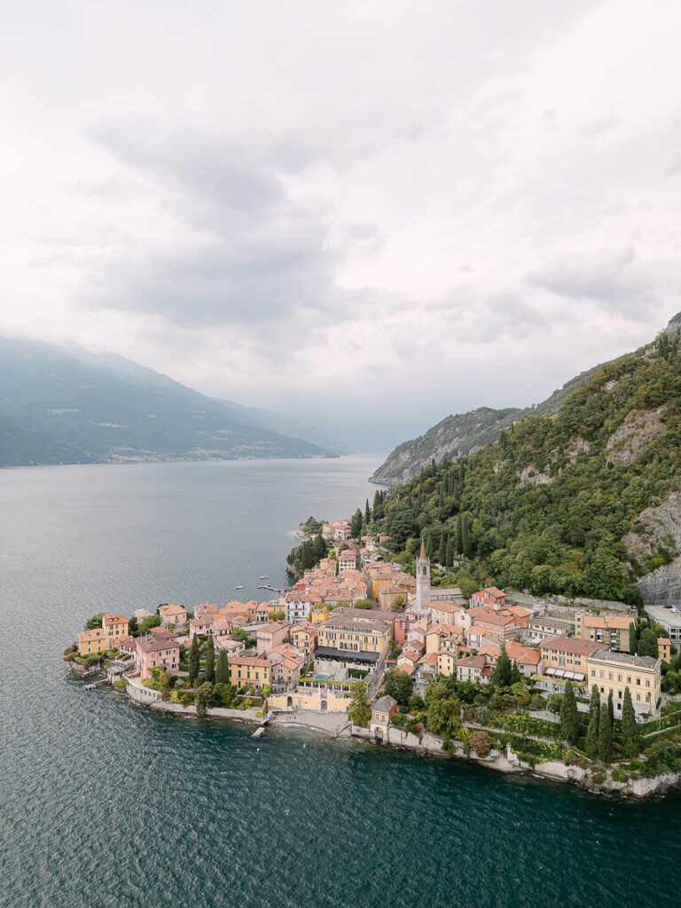 View of Varenna and Lake Como