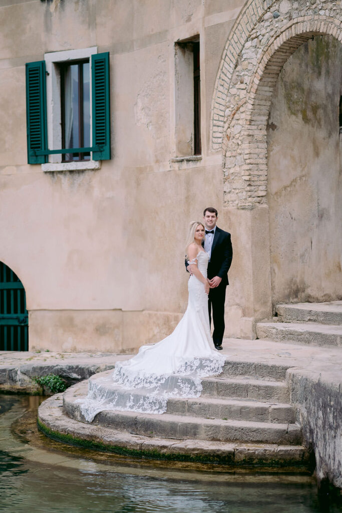 Ritratto di coppia a Punta San Vigilio sul Lago di Garda